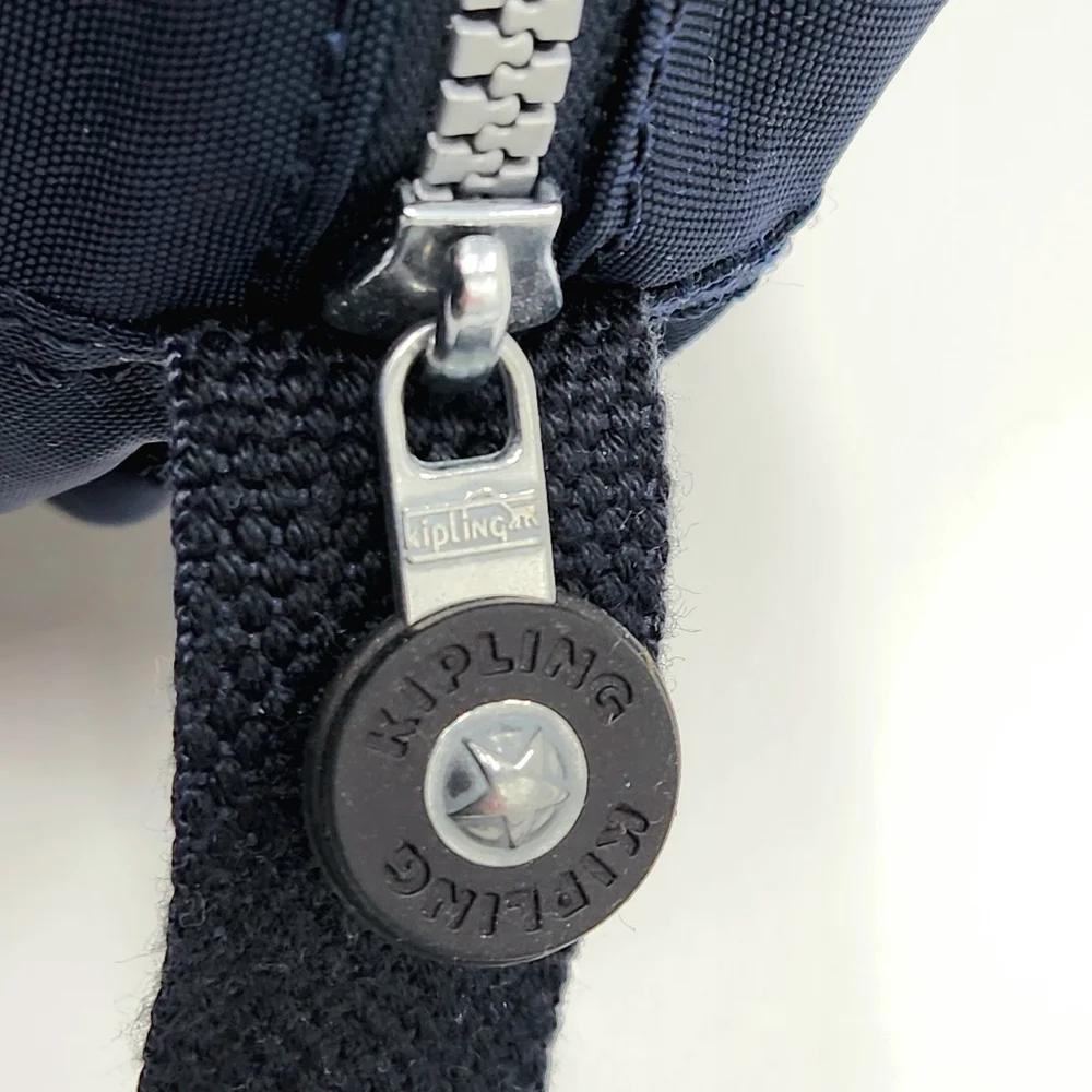 Kipling Dee II Navy Crossbody Bag with BagCharm –Excellent Condition